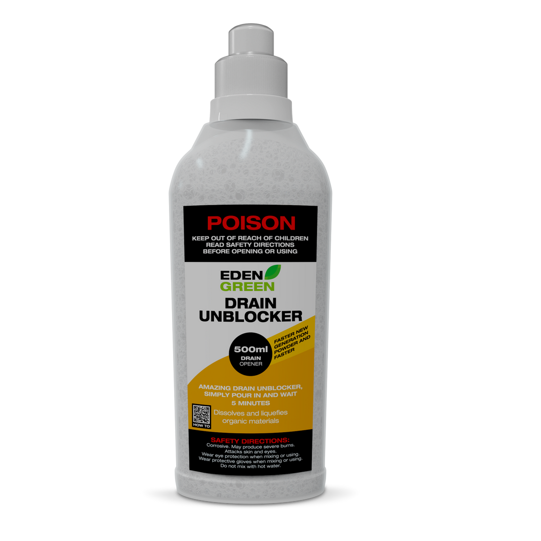 Drain Unblocker. Eden Green