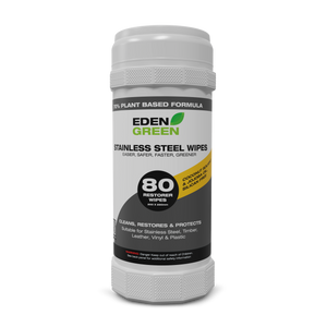 Stainless Steel Wipes. Eden Green