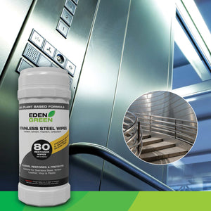 Stainless Steel Wipes. Eden Green